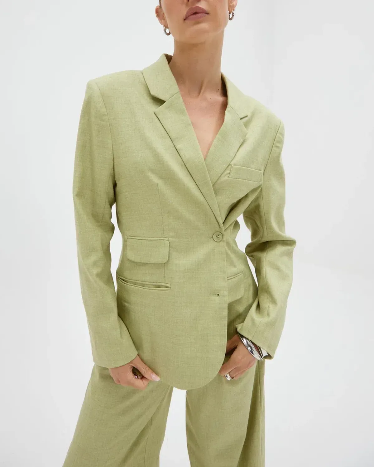 Sovere Origin Blazer Lime Matcha Green Size XS / AU 6 - Image 4
