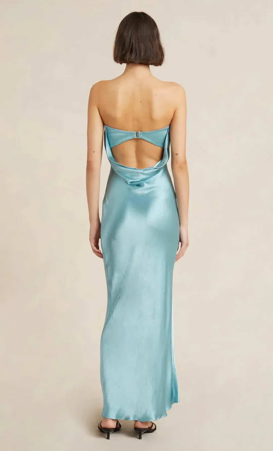 Bec & Bridge Moondance Maxi Dress Sea Spray Size 10 for rent on The Volte - main image