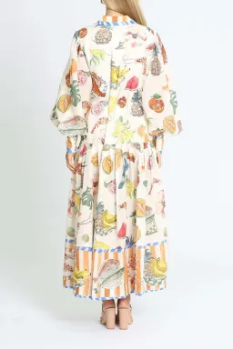 Alemais Theo Shirt Dress Multi Print Size 8 for rent on The Volte - image 3