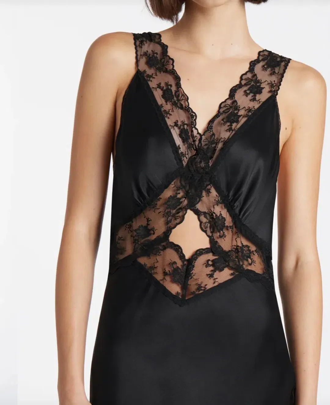 Sir The Label Aries Cut Out Gown Black Size 1 / AU 8 for rent on The Volte - main image