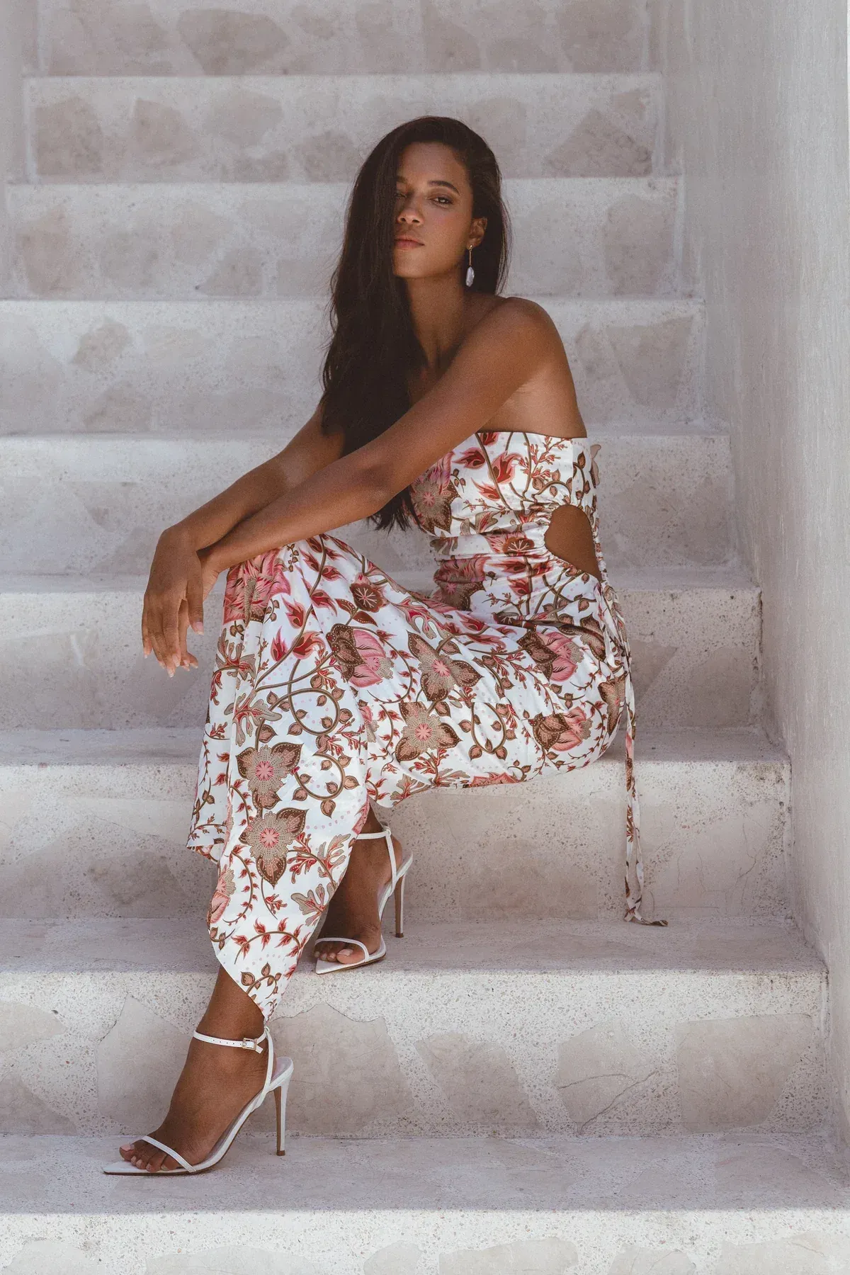 Sonya Moda Dima Dress in Paisley Print Size 6 - Image 3