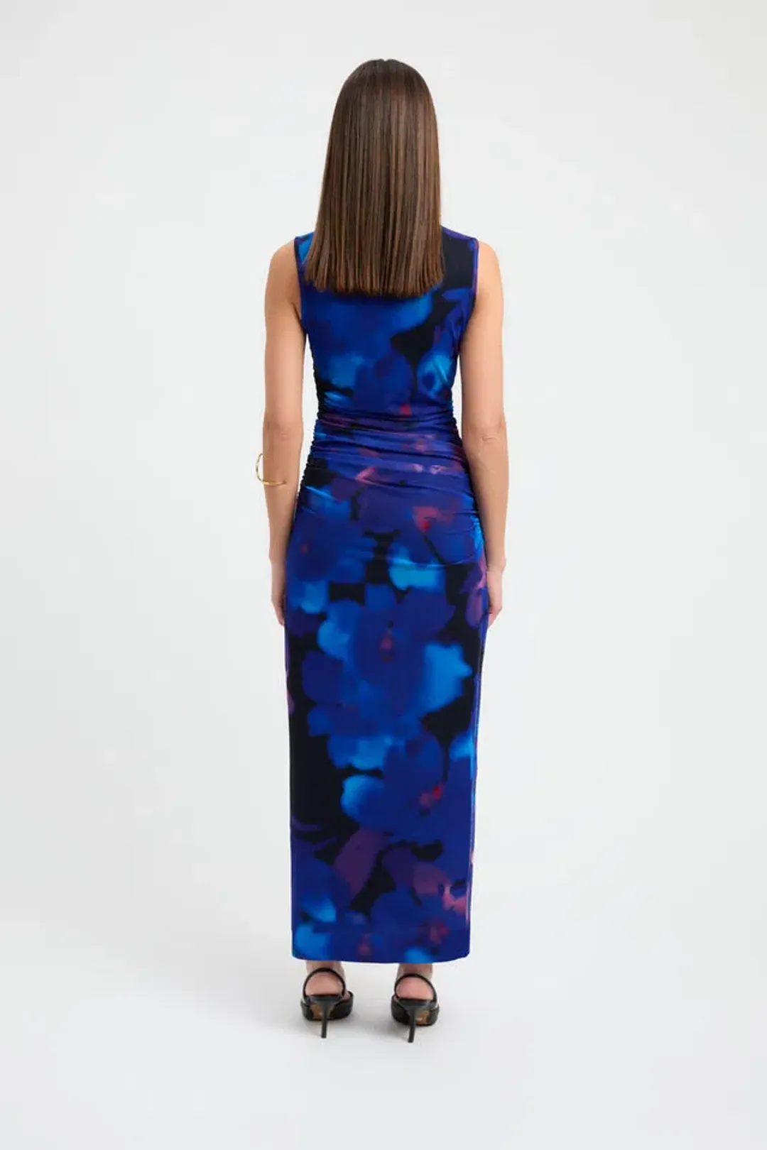 Kookai Dusk Midi Dress Multi Size 12 for rent on The Volte - main image