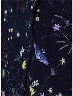 Camilla & Marc Xane mini dress black print size 10 for rent on The Volte - image 2