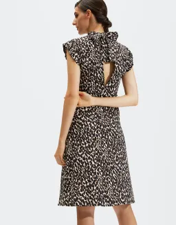 La Double J Bon Ton Dress Leopard Print Size 10 for rent on The Volte - image 2