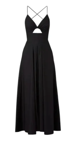 Scanlan Theodore Cotton Strappy Dress Black Size M / AU 10 for rent on The Volte - image 3