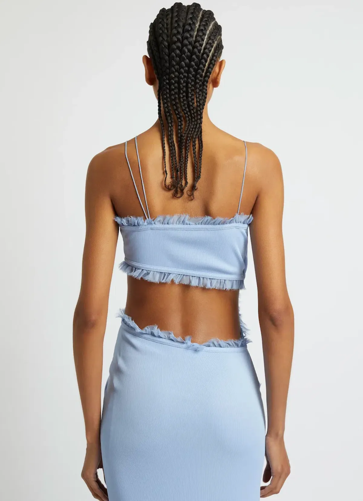 Christopher Esber Carina Interlinked Dress Blue Size 10 - Image 3