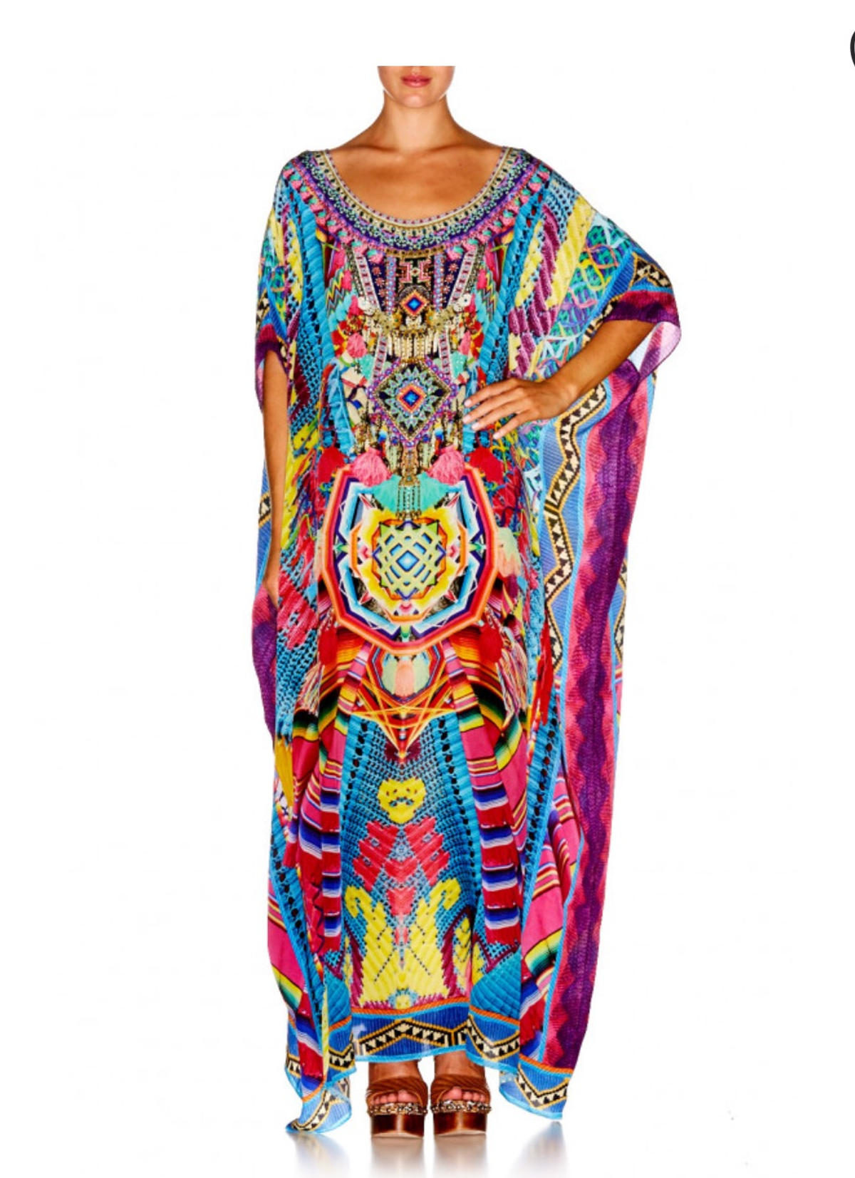 Camilla Ms Mochilla Round Neck Kaftan One Size - Image 4