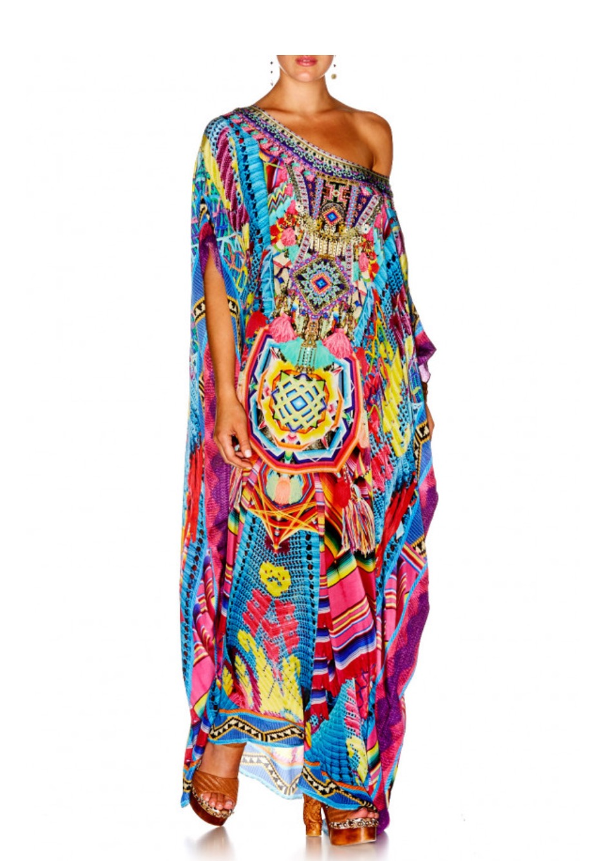 Camilla Ms Mochilla Round Neck Kaftan One Size - Image 1