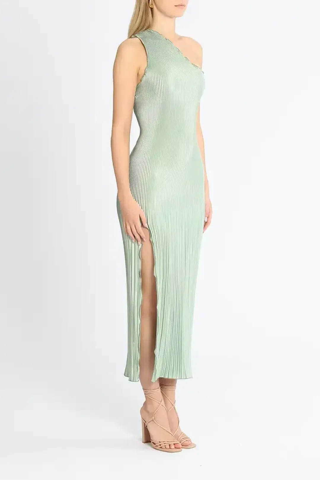 Lidee Soiree Gigi Gown in Sage Size 8 for rent on The Volte - main image