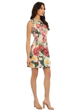 Dolce & Gabbana Papaveri Brocade Mini Dress Floral Size 10 for rent on The Volte - image 4
