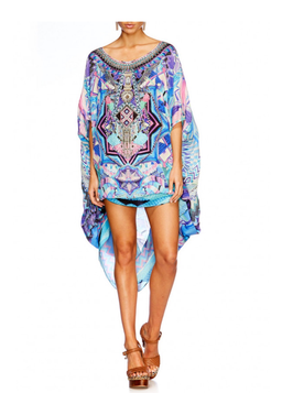 Camilla Threads of Cosmos Round Neck Kaftan One Size for rent on The Volte - image 2