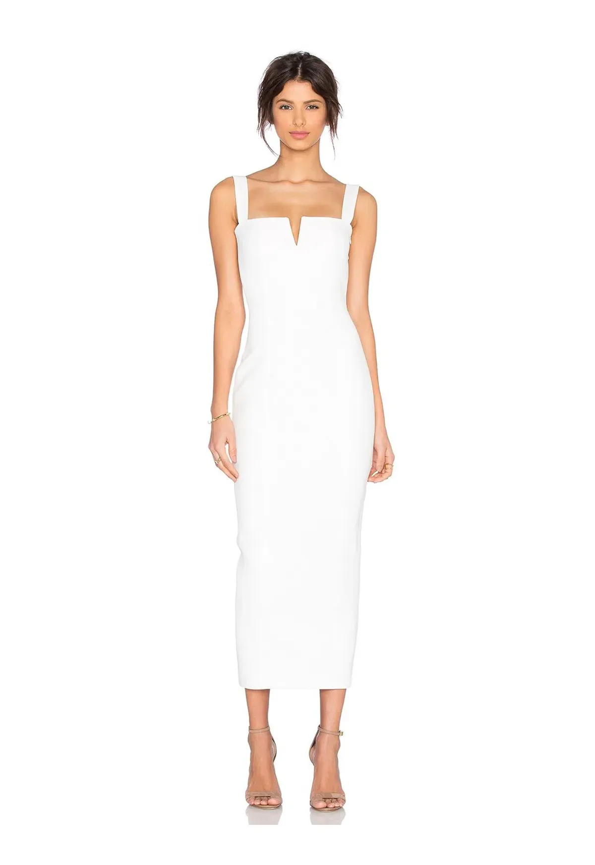 Misha Violet Dress White Size 6 - Image 1