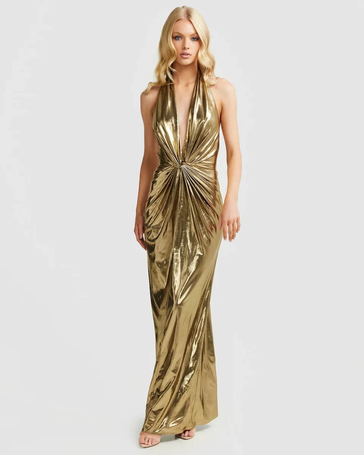 Derma Department Paola Gown Gold Size 4 - Image 1