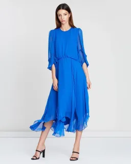 Camilla and Marc Dylan Dress Opium Blue Size 8 for rent on The Volte - image 1