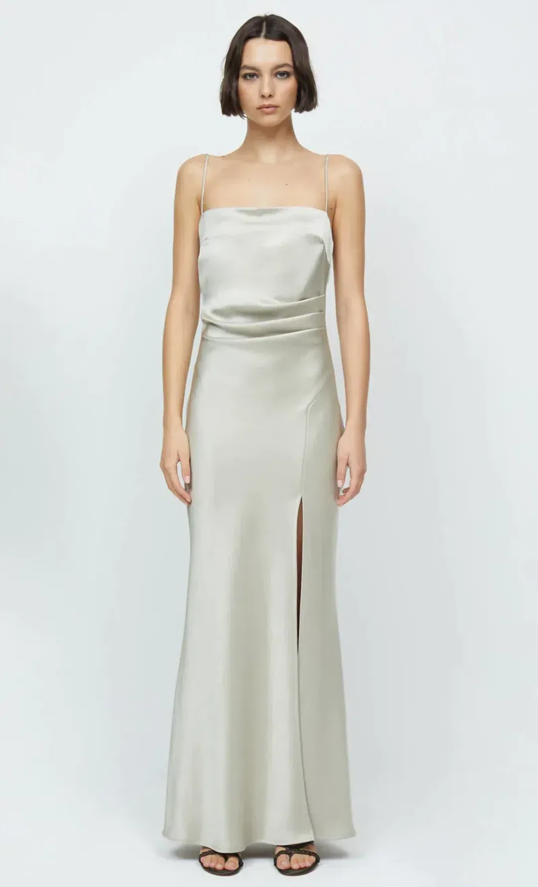 Bec & Bridge Nadia Maxi Dress Ecru Size 8 for rent on The Volte - main image