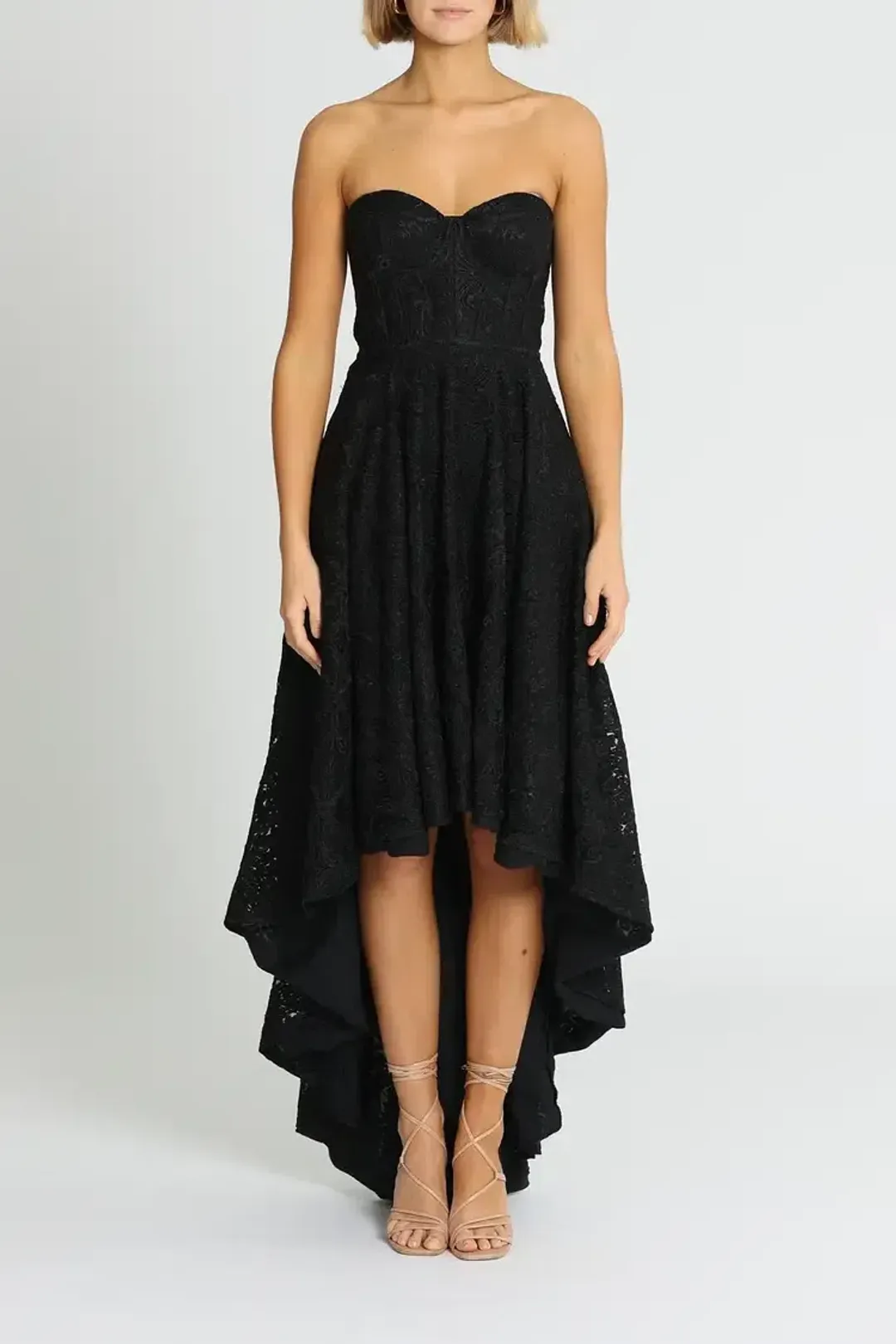 Elle Zeitoune Gianna Black Size 10 for rent on The Volte - main image