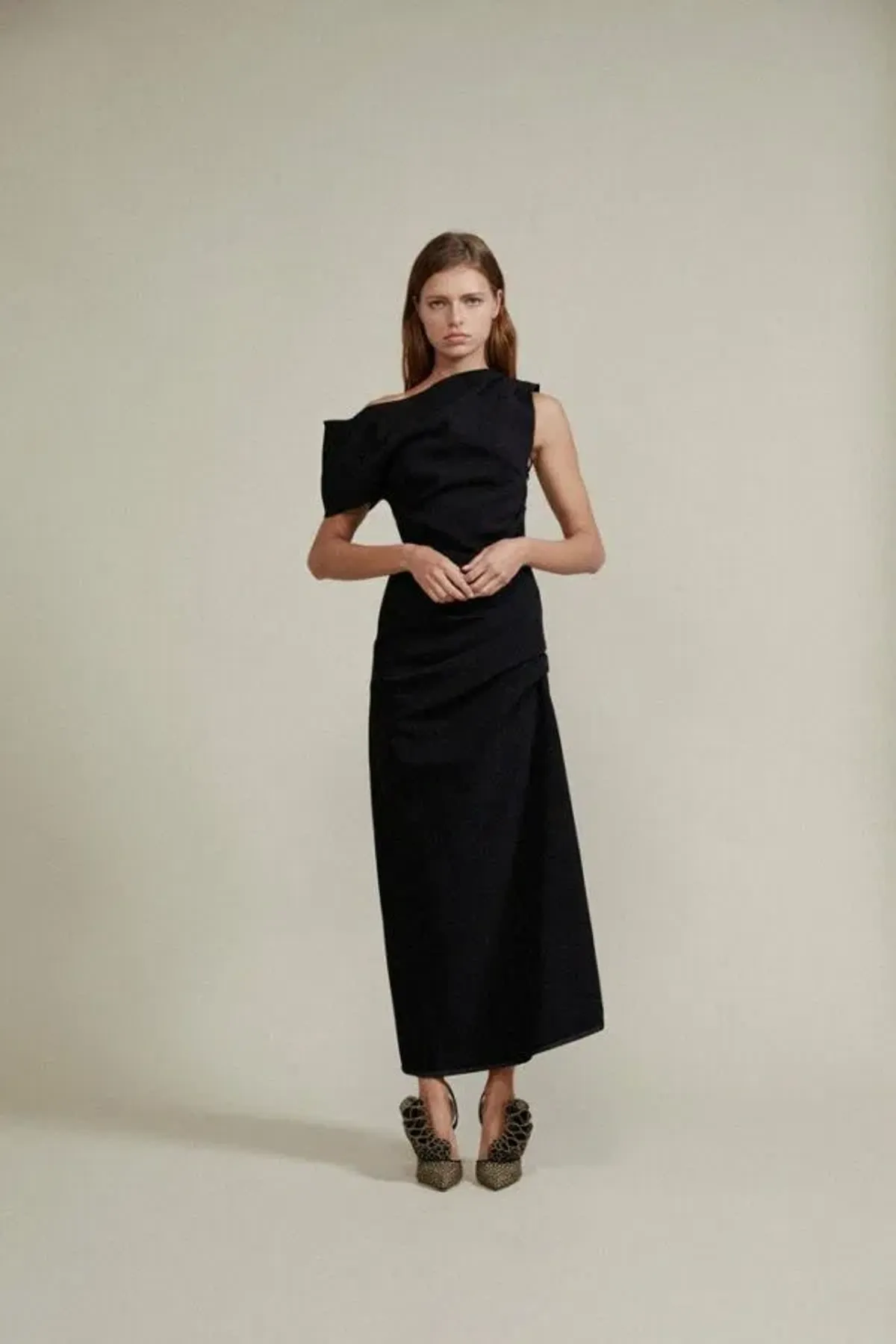 Acler Thistle Top and Skirt Black Size 10 - Image 1