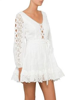 Zimmermann Helm Eyelet Vine Dress for rent on The Volte - image 1