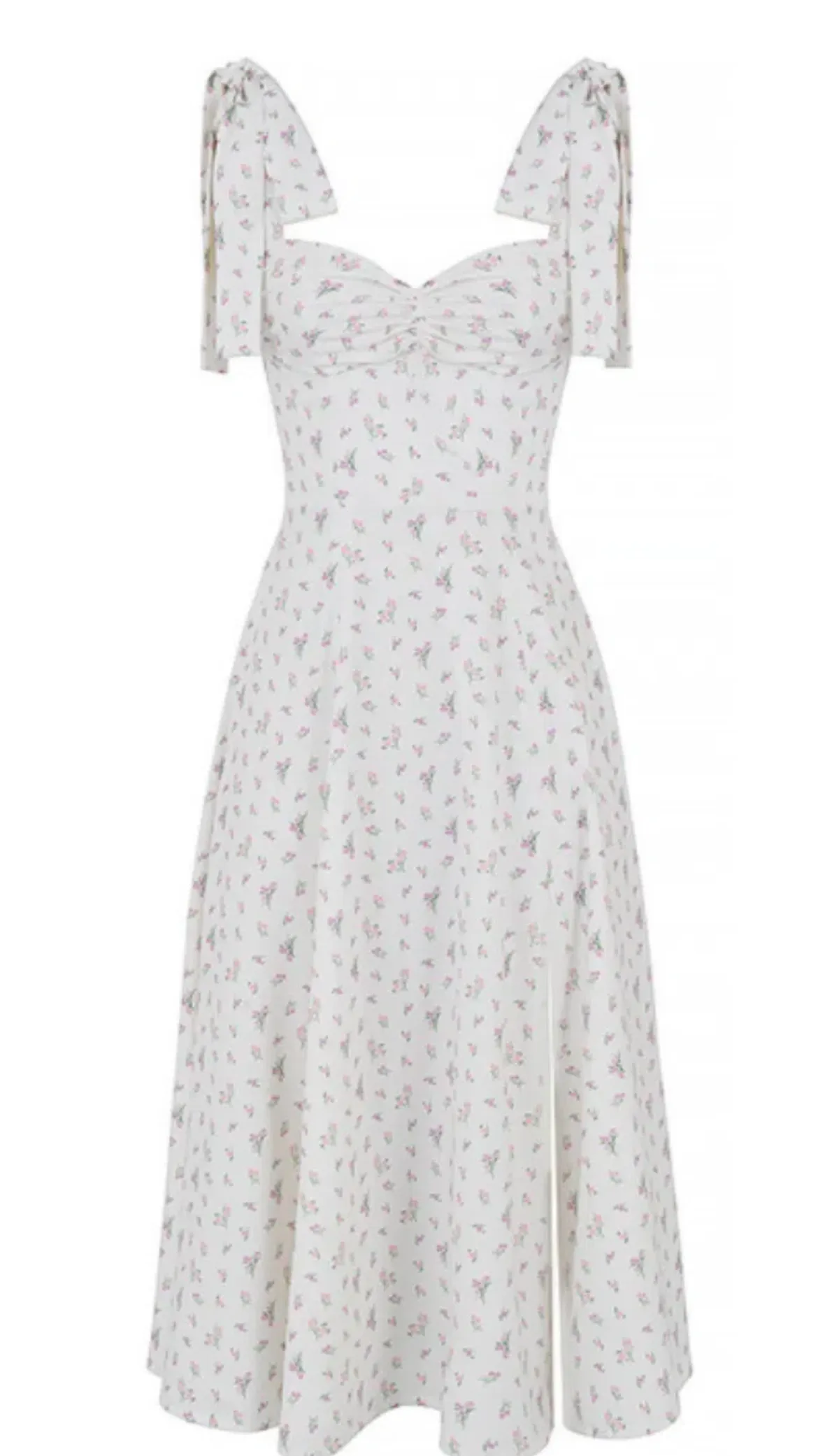 House of CB Alicia Midi Sundress White Floral Size S / AU 8 - Image 5