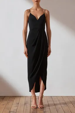 Shona Joy Dress Core Cocktail Dress Black Size 12 for rent on The Volte - image 2