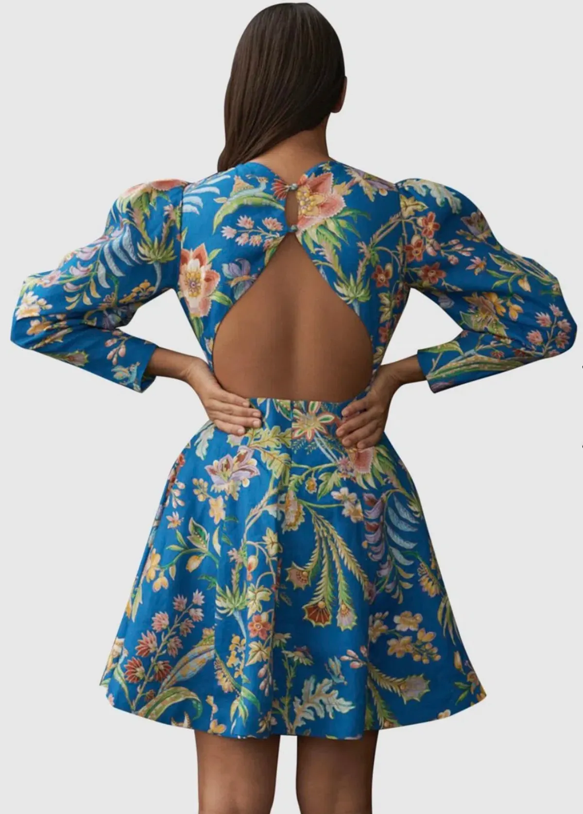 Alemais June Mini Dress Floral Size 12 - Image 3