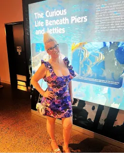 Zimmermann High Tide Frill Mini Dress Purple Ikat Size 3 / AU 14 for rent on The Volte - image 1