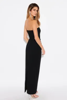 Effie Kats Sierra Gown Black Size S/Au 8 for rent on The Volte - image 2