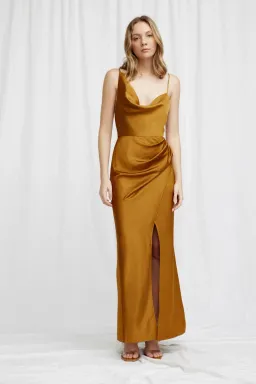 Significant Other Aria Dress Copper Size 6 for rent on The Volte - image 1