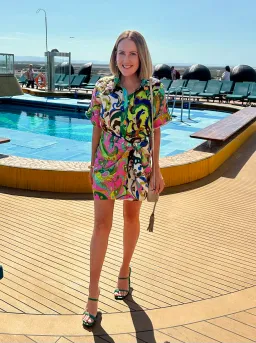 Alemais Yvette Shirt and Sarong Skirt Set Multi Size 6 for rent on The Volte - image 3