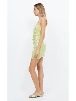 Bec & Bridge Venus Sequin Mini Dress Citrus Size AU 6 for rent on The Volte - image 3