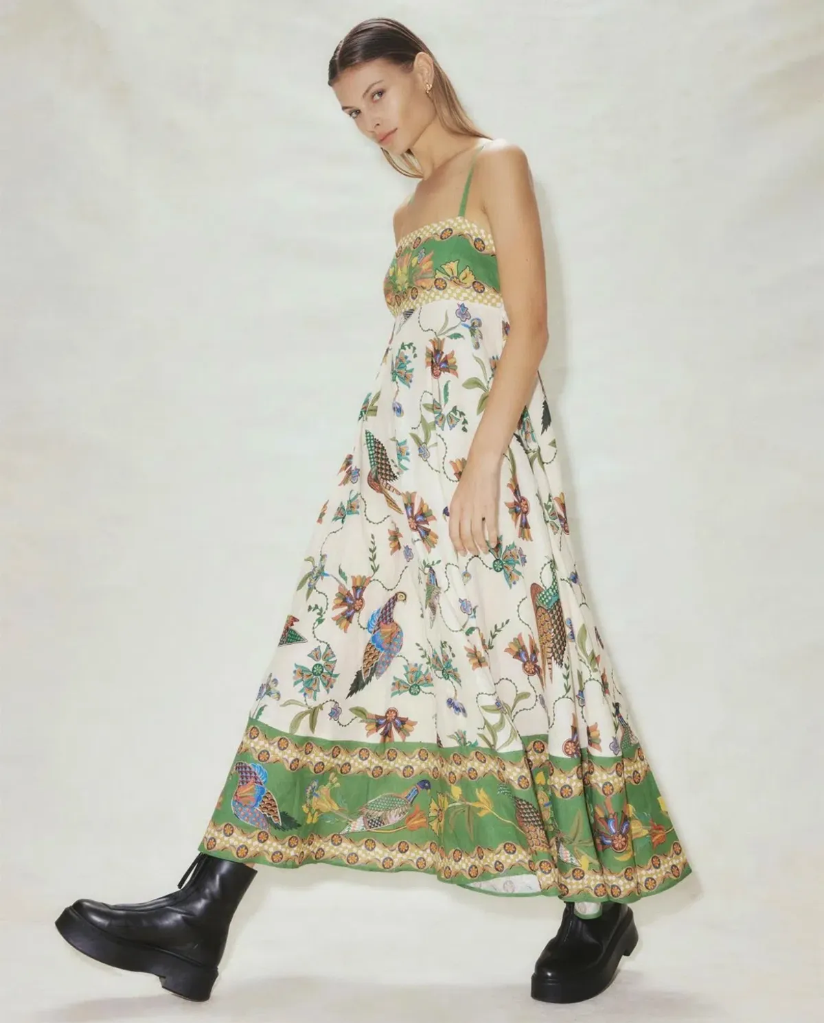 Alemais Birdie Sundress Multi Size 12 - Image 2