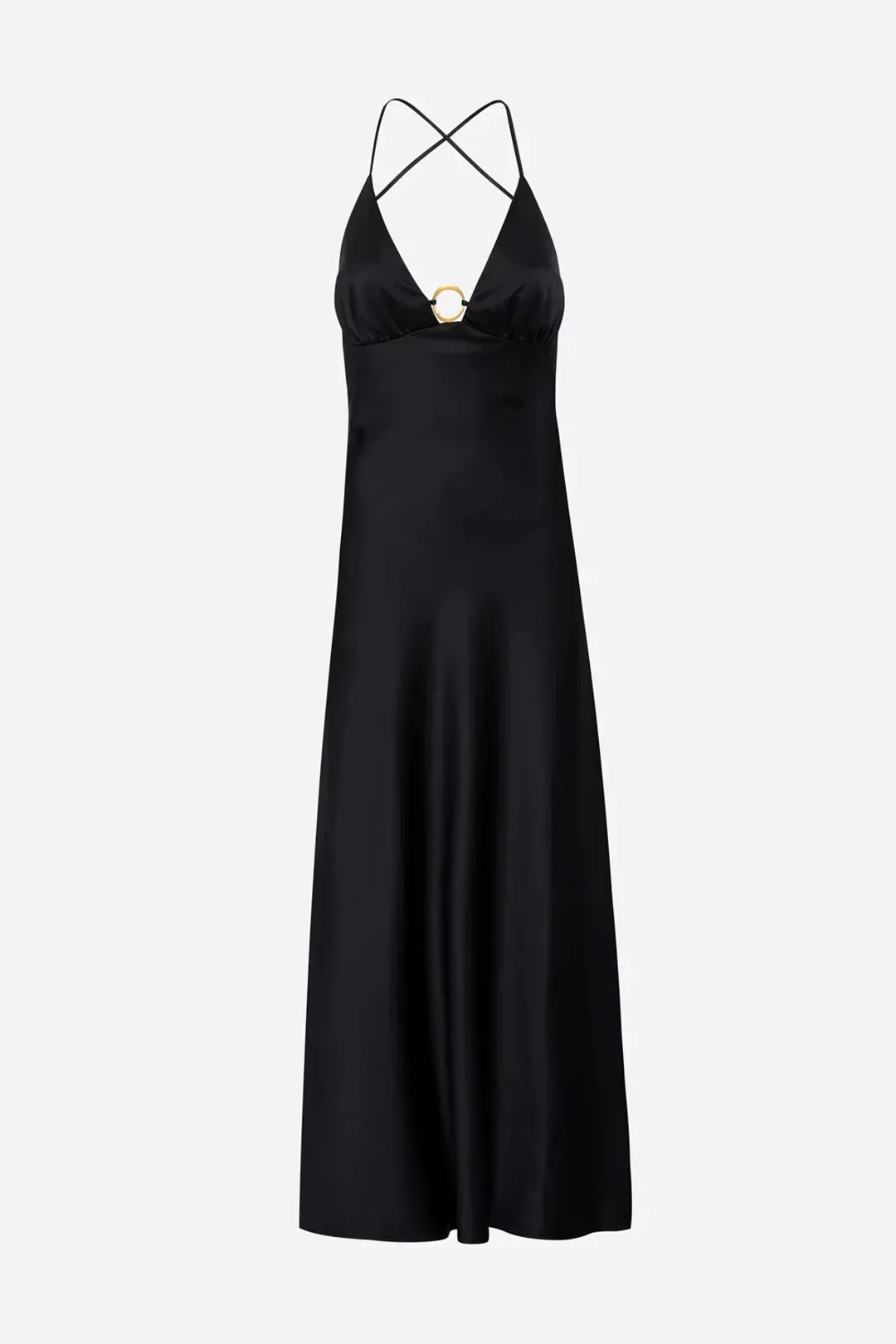 Manning Cartell Liquid Asset Slip Dress Black Size 10 for rent on The Volte - main image