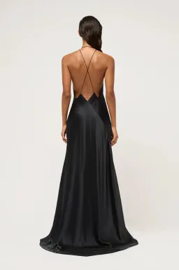 Michael Lo Sordo Bond Paloma Maxi Dress Black Size 6 for rent on The Volte - image 4