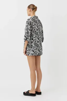 Camilla and Marc Sawyer Printed Shirt and Short Set Size 8 for rent on The Volte - image 3