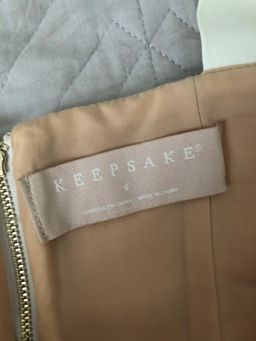Keepsake The Label Walk On By Dress Cream Size 8 for rent on The Volte - image 3
