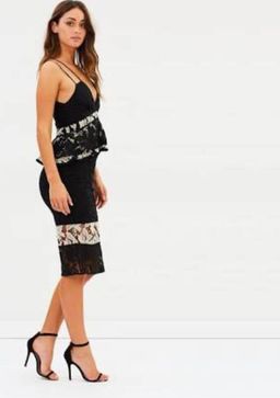 Talulah Analog Bodycon Dress for rent on The Volte - image 3