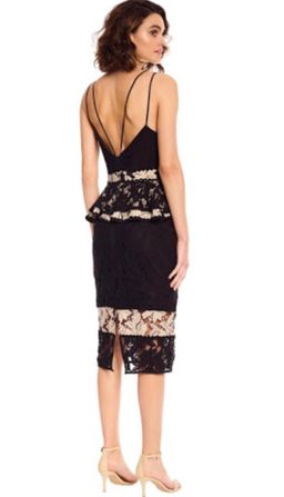 Talulah Analog Bodycon Dress for rent on The Volte - image 4