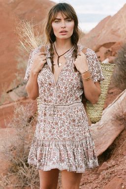 Spell Jasmine Flutter Sleeve Playdress M for rent on The Volte - image 1