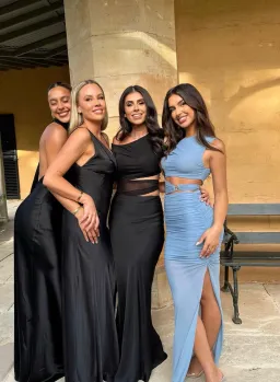 Bec & Bridge Whorl Asym Mesh Maxi in Merdian Blue Size 10 for rent on The Volte - image 3