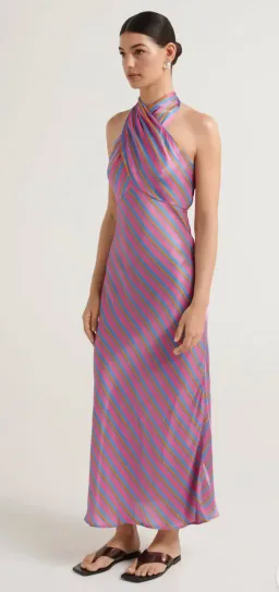 Steele Renata Dress Harlequin Stripe Size S / AU 8 for rent on The Volte - image 2