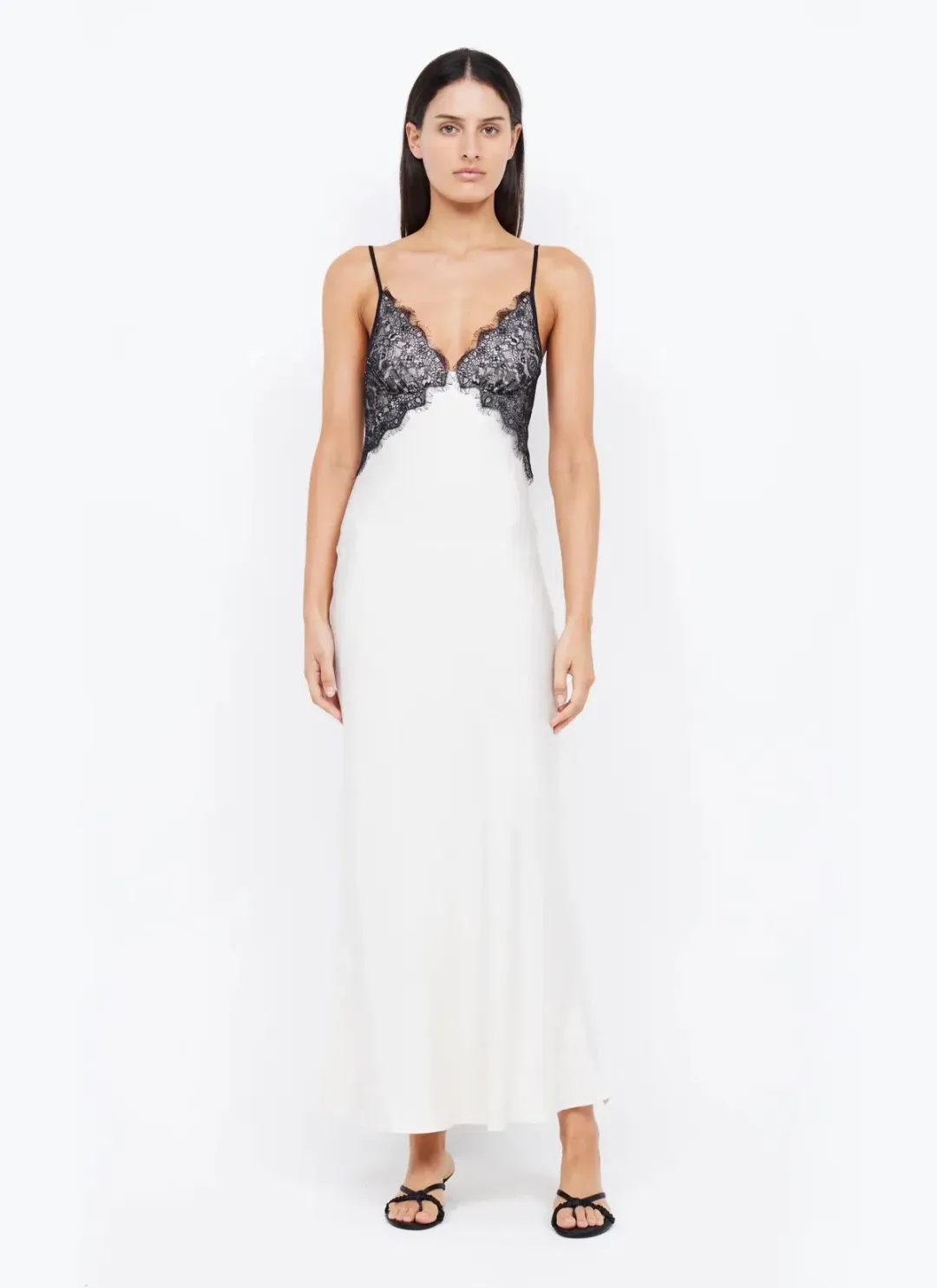 Bec and Bridge Emery Lace Maxi Dress White Size 6 for rent on The Volte - main image
