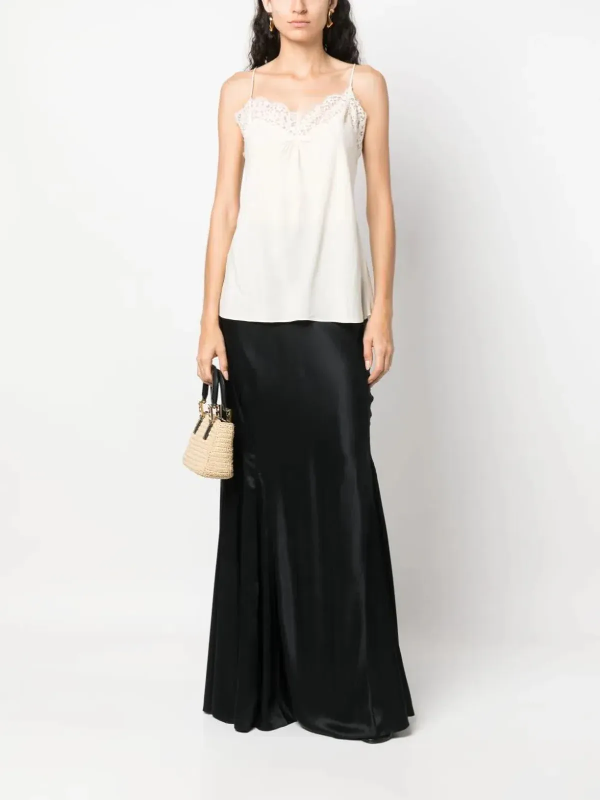 Zimmermann Lace Cami Top Cream Size 8 - Image 1