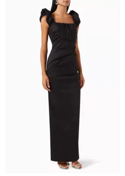 Rachel Gilbert Kalina Gown Black Size 8 for rent on The Volte - image 1