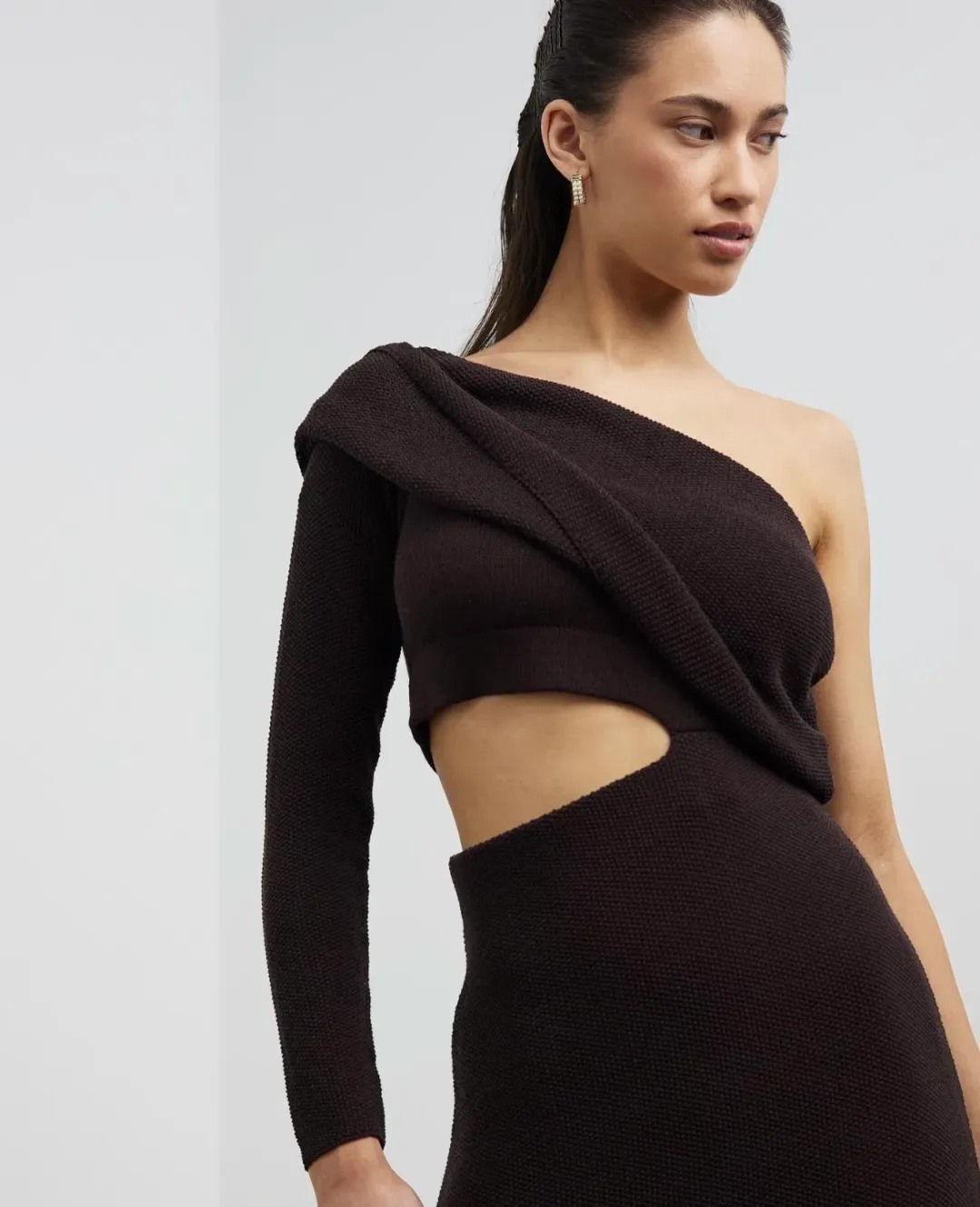 Camilla and Marc Javier Knit Dress Brow Size S/ AU 6 for rent on The Volte - main image