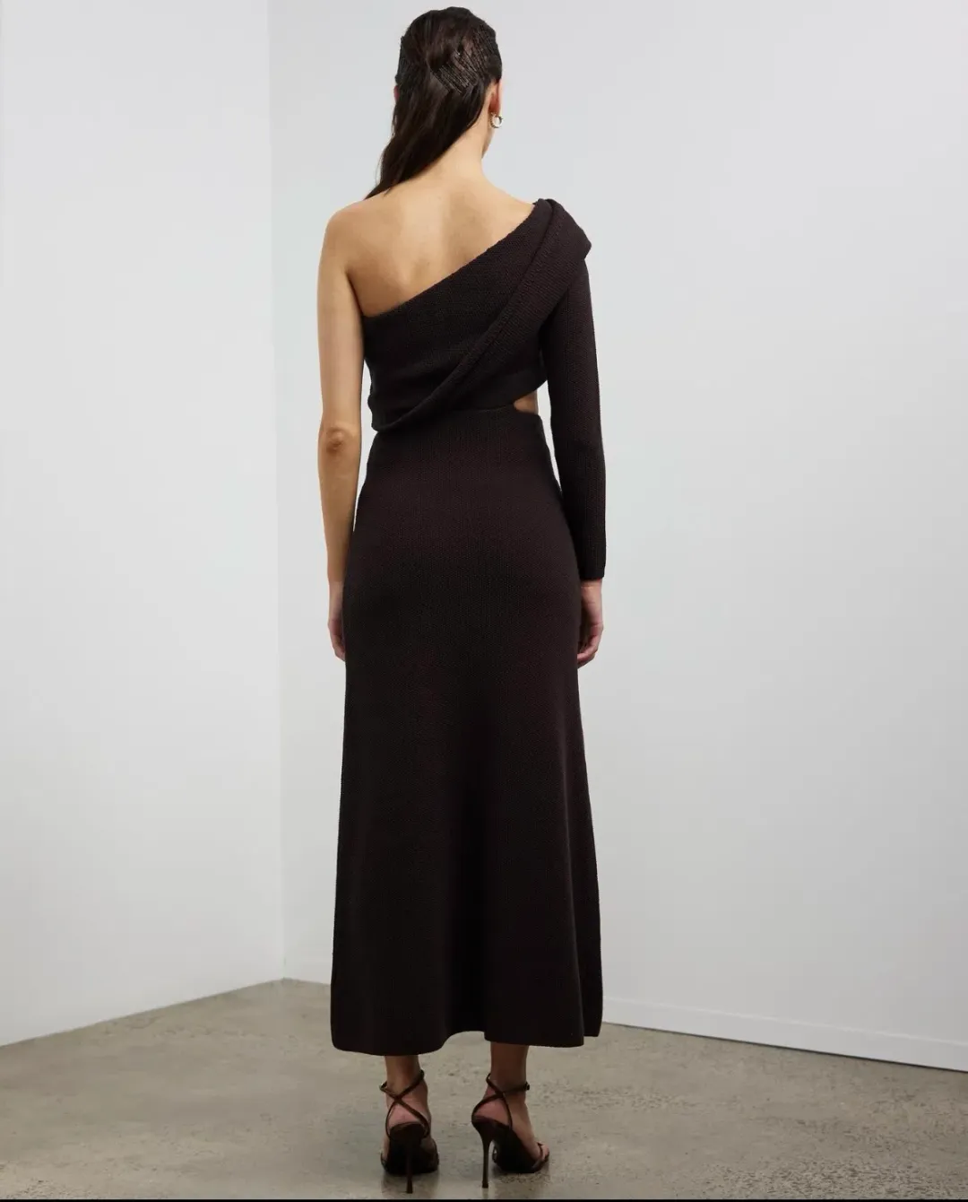 Camilla and Marc Javier Knit Dress Brow Size S/ AU 6 for rent on The Volte - main image