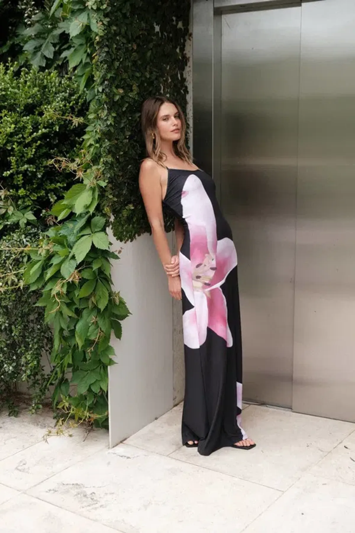 With Harper Lu Lily Slip Dress Lily Floral Size 8 - Image 2