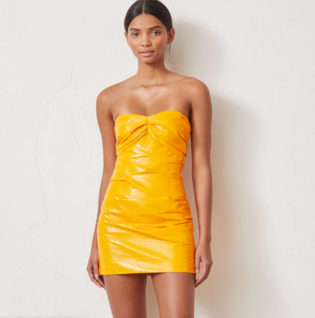 BEC & BRIDGE CITRUS CITY MINI DRESS SIZE 6 for rent on The Volte - main image