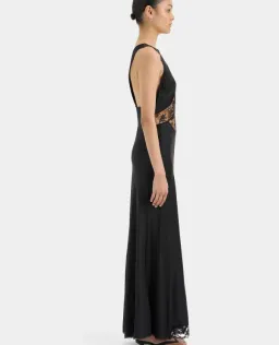 Sir the Label Aries Cut Out Gown Black Size 0 / 6 for rent on The Volte - image 2
