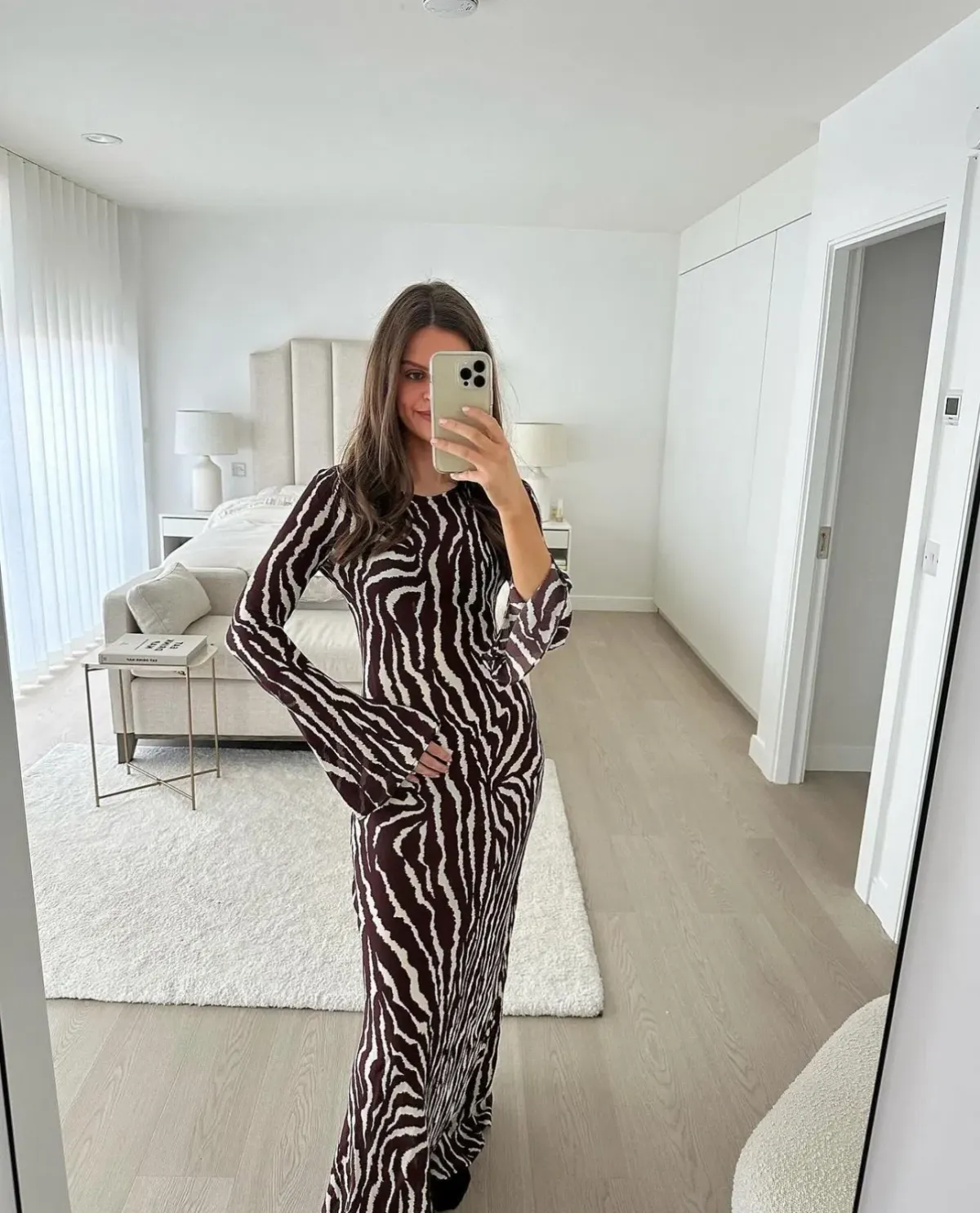 Realisation Par Gia Dress in Animal Size Small/Au 8 - Image 7