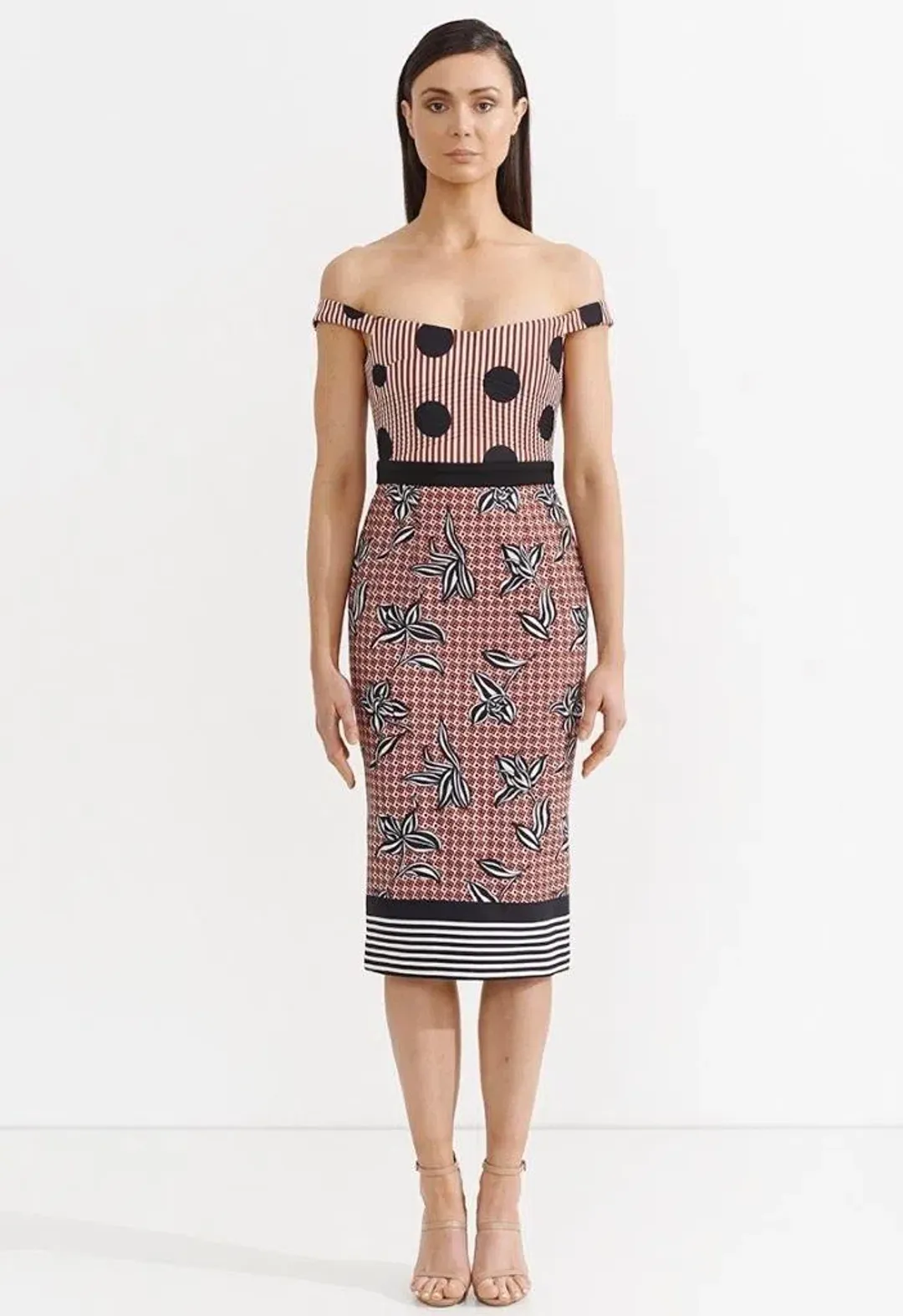 Asilio Royally Matched Dress Print Size 6 for rent on The Volte - main image